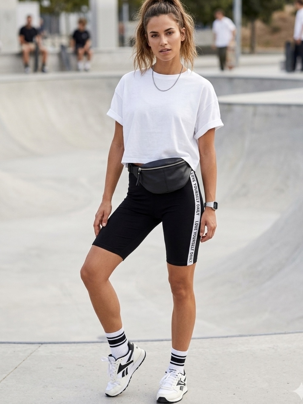 ZARA bike shorts